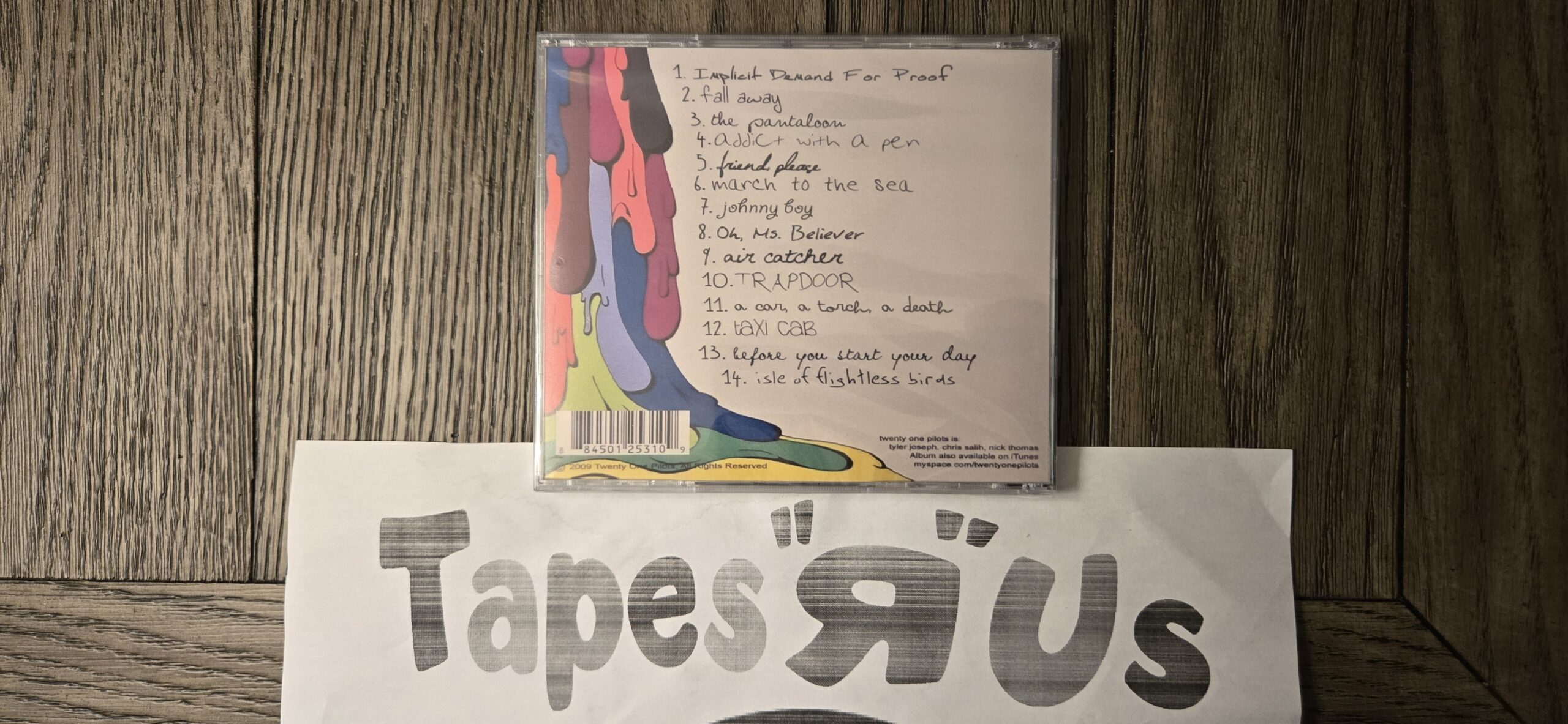 Twenty One Pilots - Self Titled Album CD - Image 2